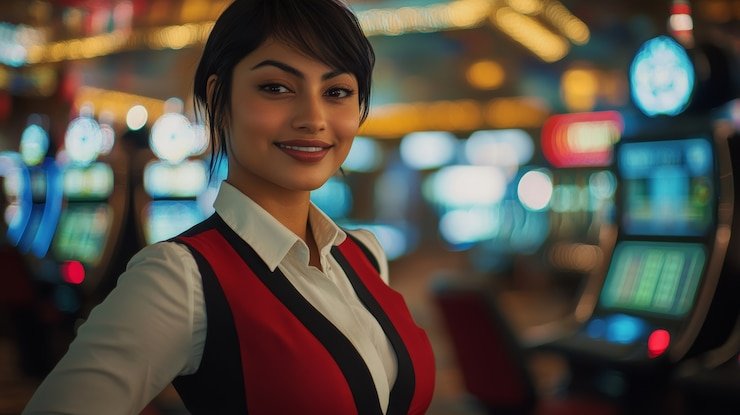 Meja Bakarat Mini dalam tema slot